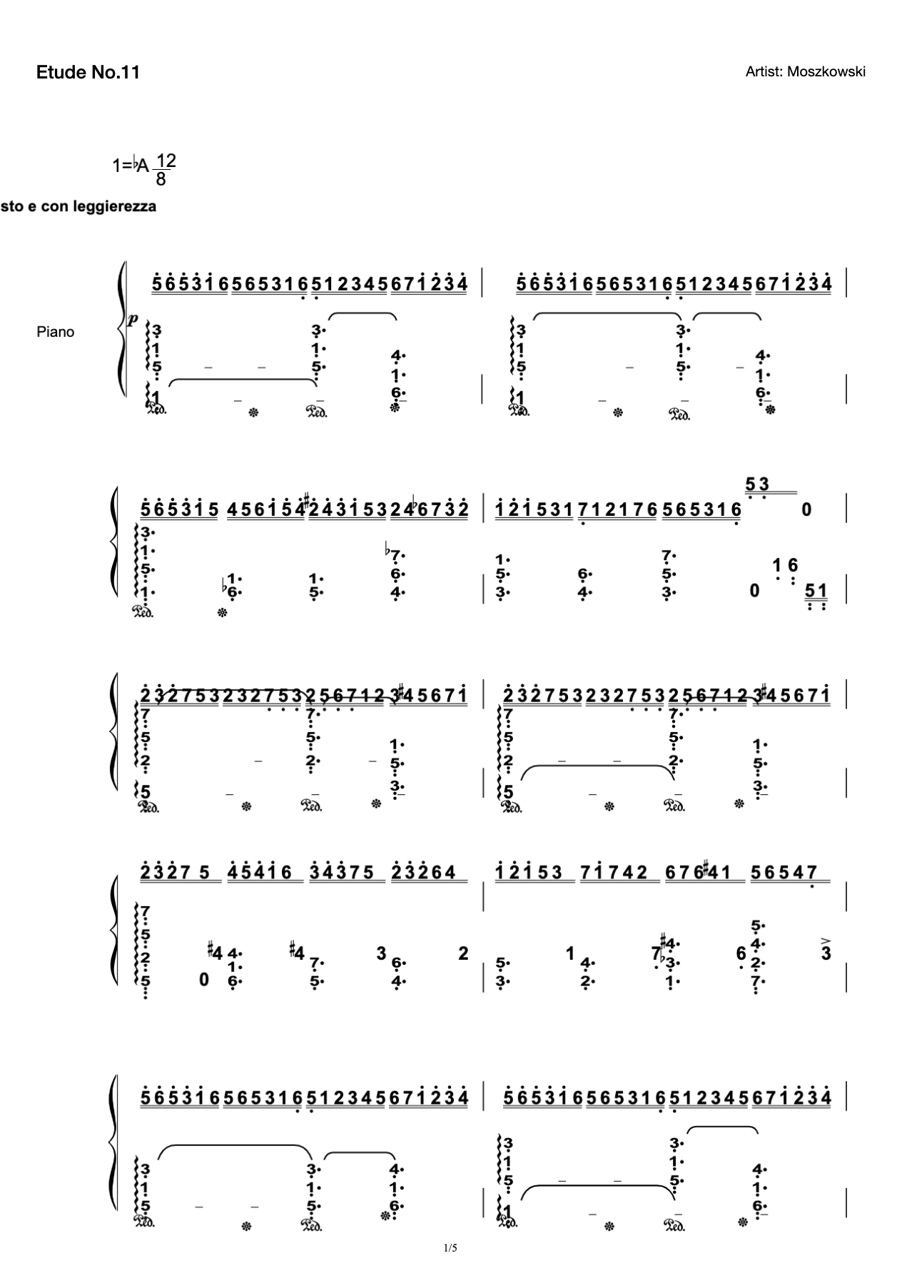 Etude No.11 preview