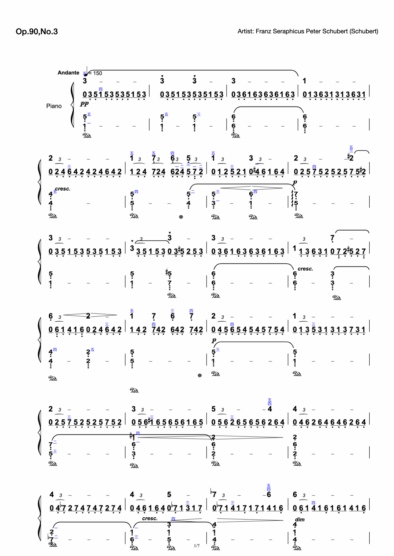 Op.90,No.3 preview