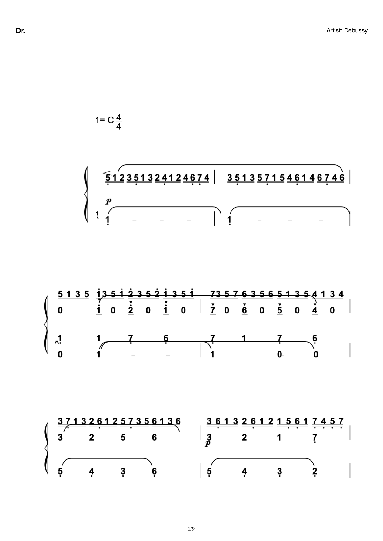 Doctor (Piano Grade 10) preview