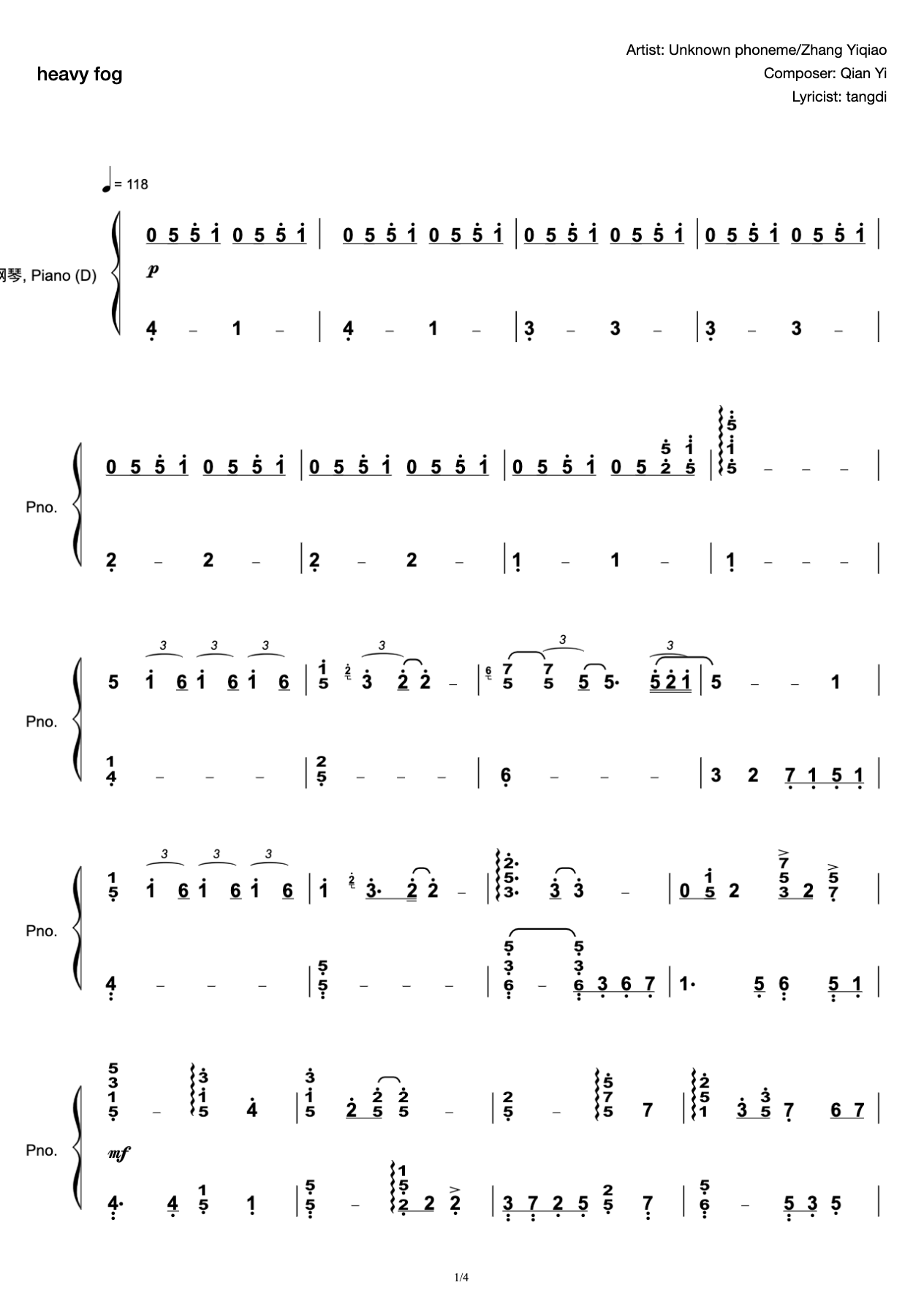 "Fog" Cuppix Adaptation-Aesthetic Solo-C Edition (Unknown Phoneme, Zhang Yiqiao) preview