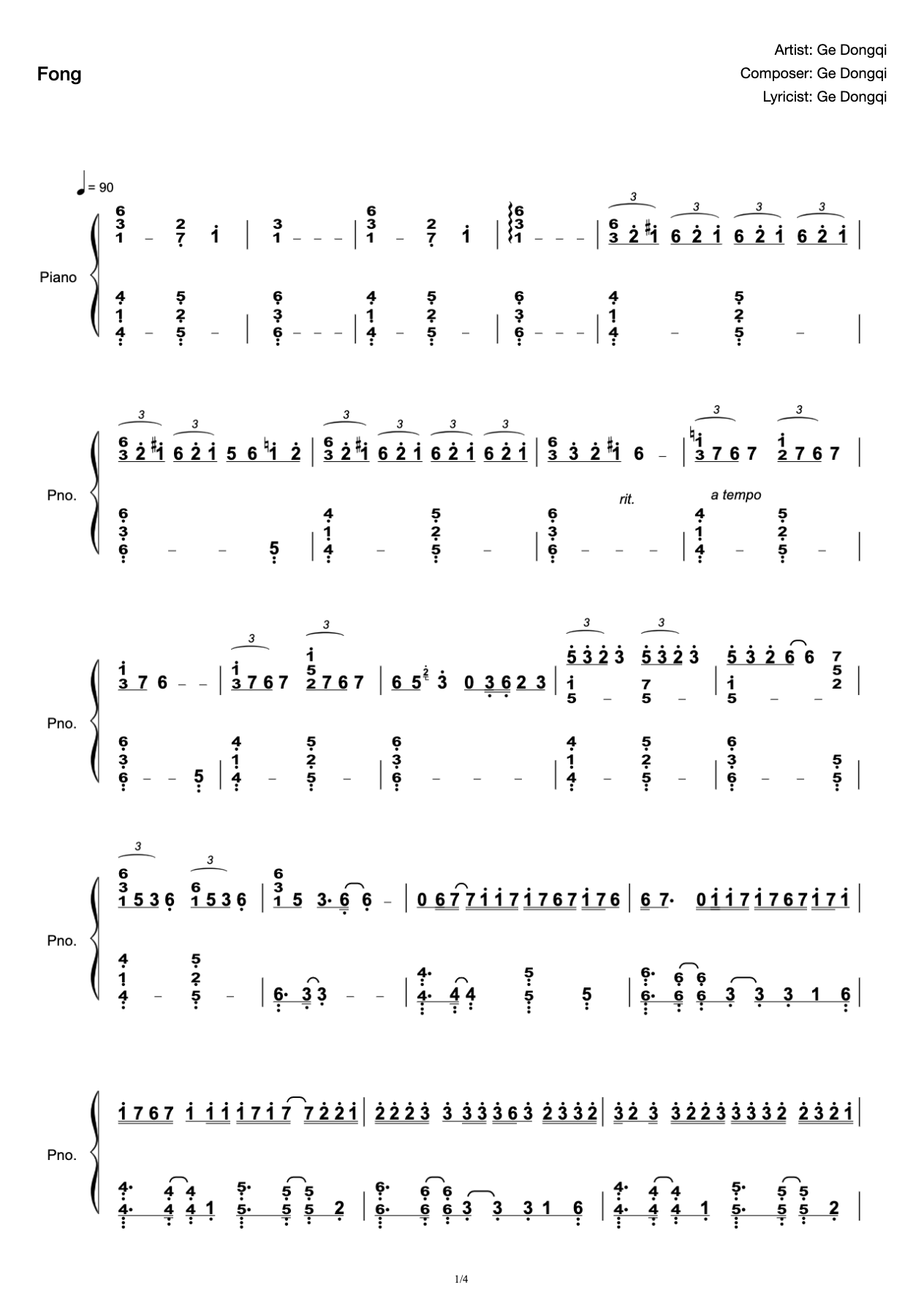 Super reduction (Chinese Wedding) Xi Ge Dongqi sounds good and easy to play preview