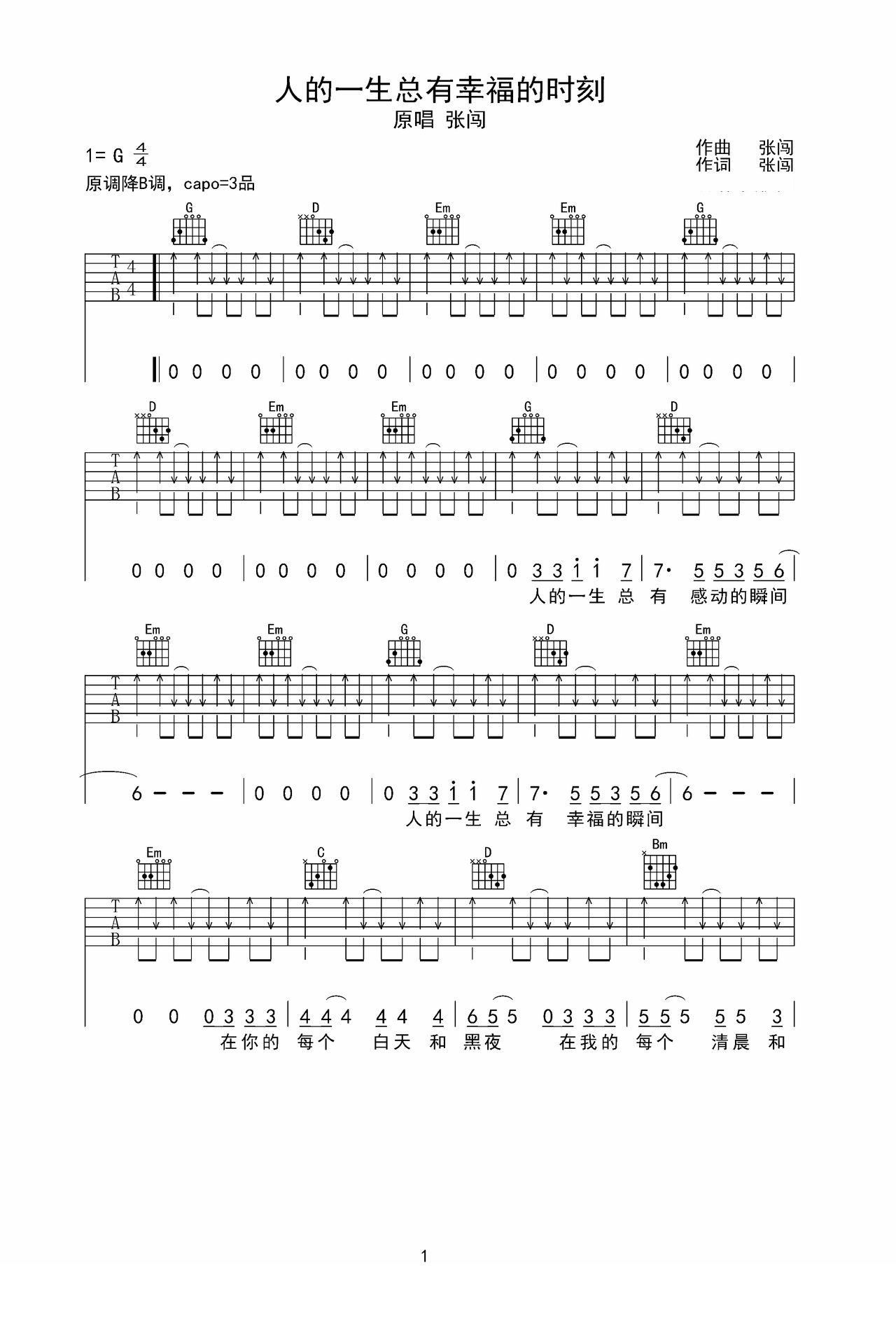 There are always happy moments in one's life-Guitar Spectrum preview