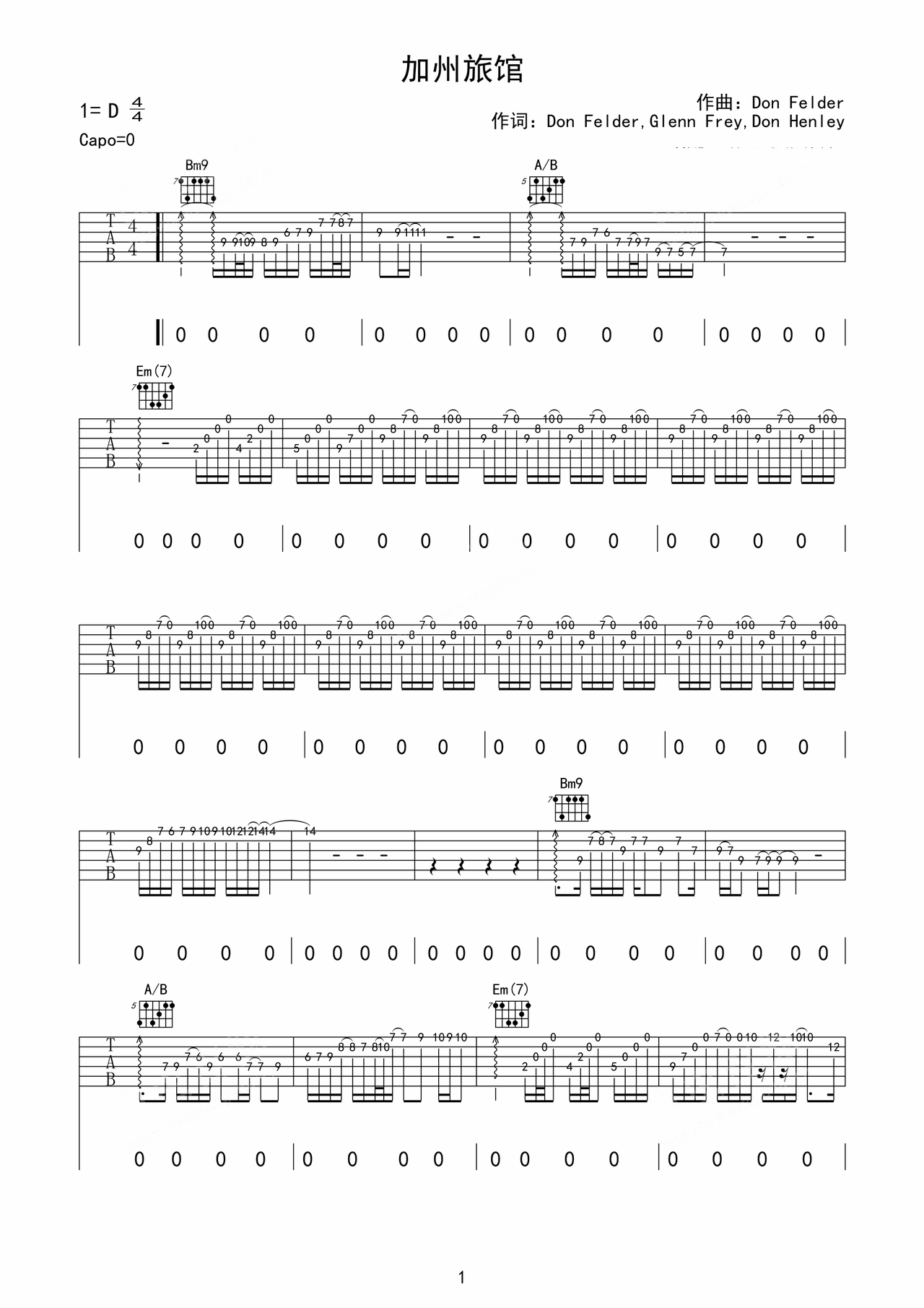 Hotel California preview