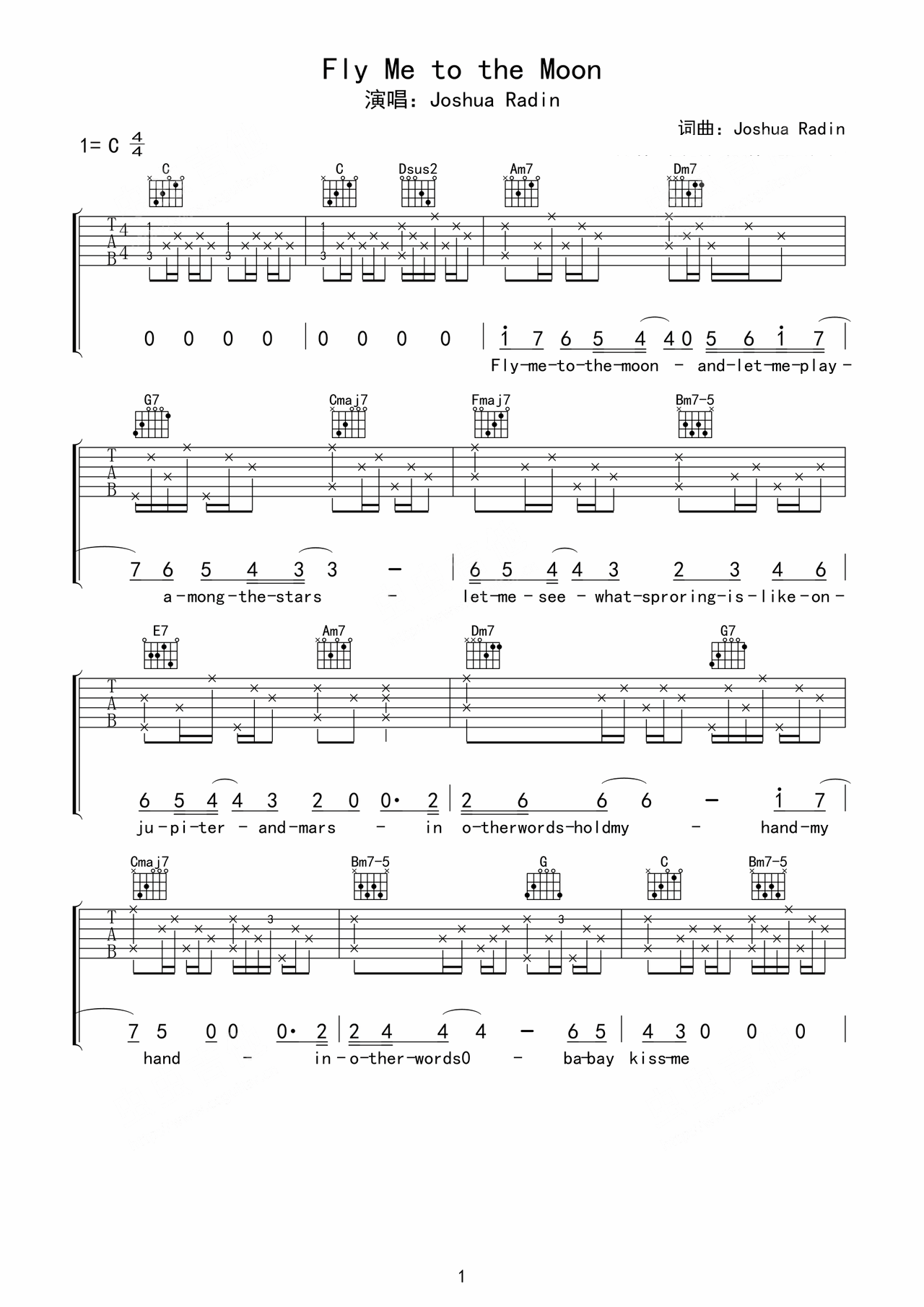 Fly me to the moon preview