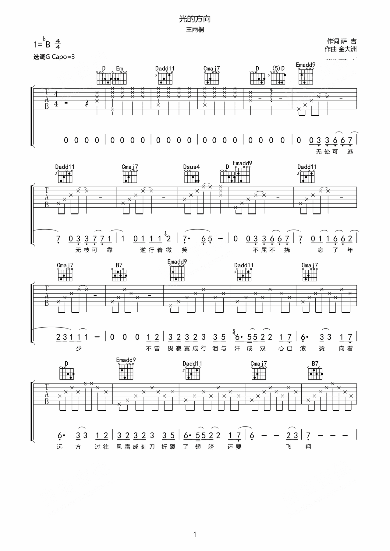 direction of light preview