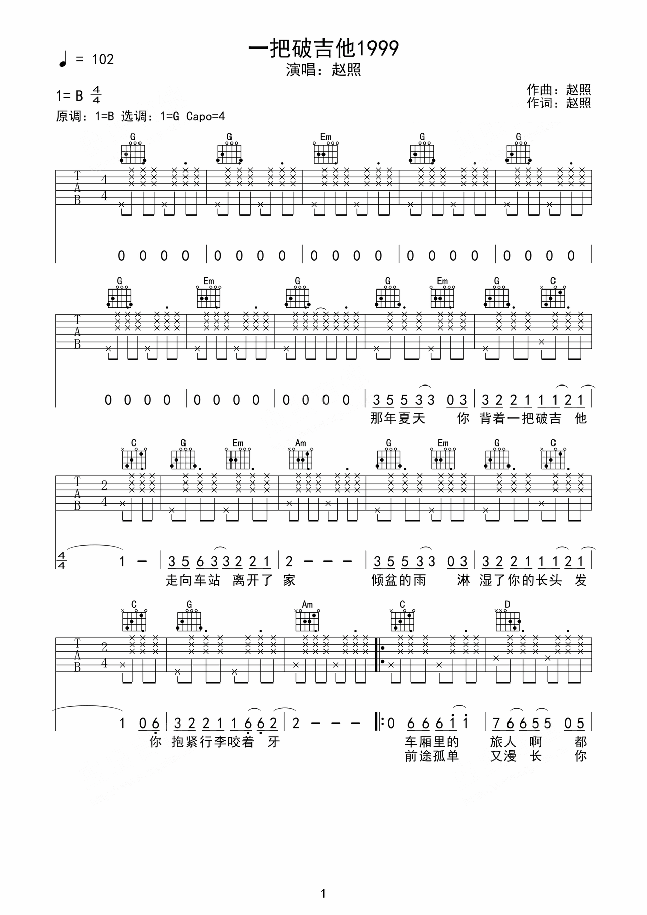 A broken guitar 1999 preview