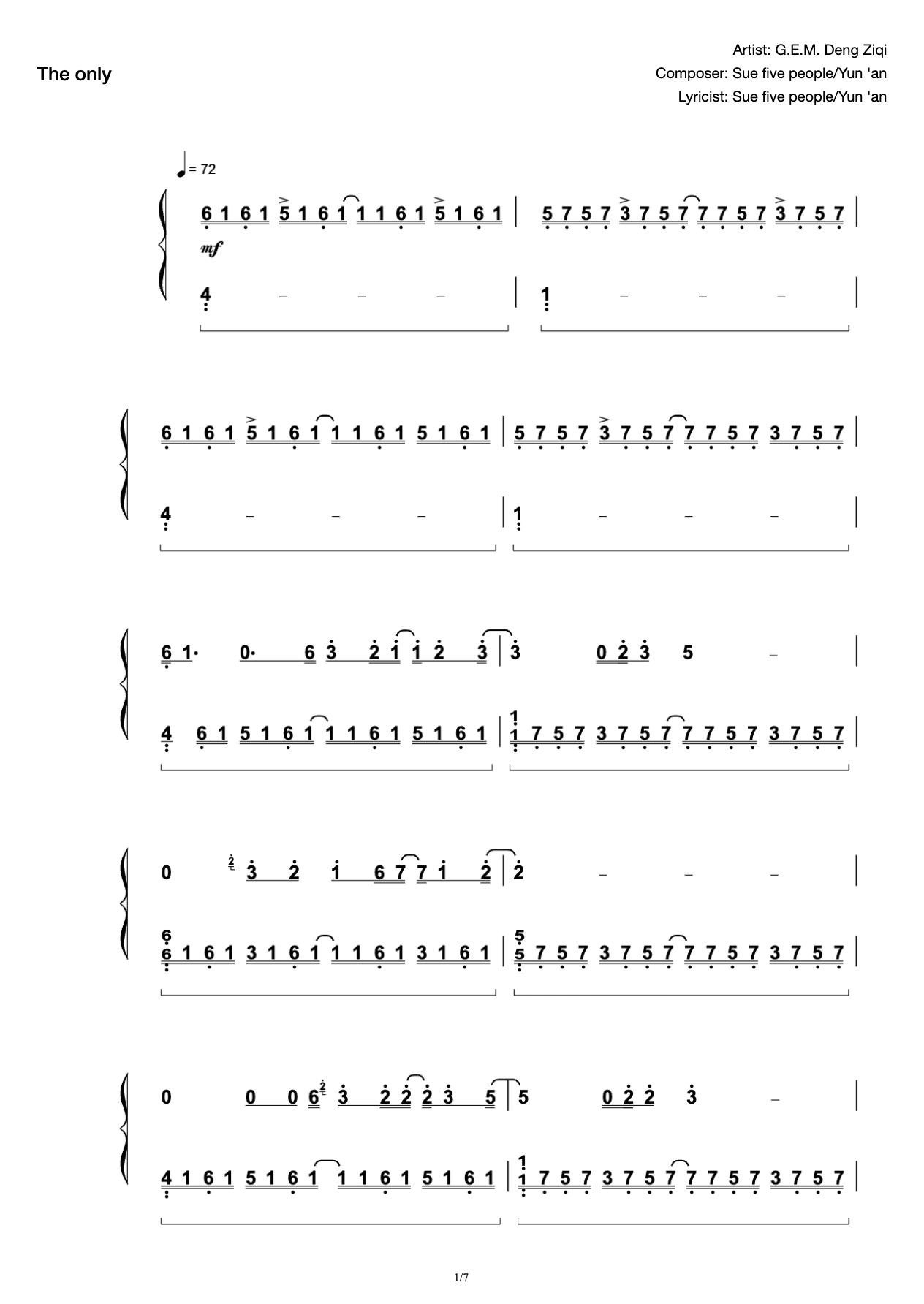 Deng Ziqi's "Only" Extreme Reduction-Original Tone (Cuppix) preview