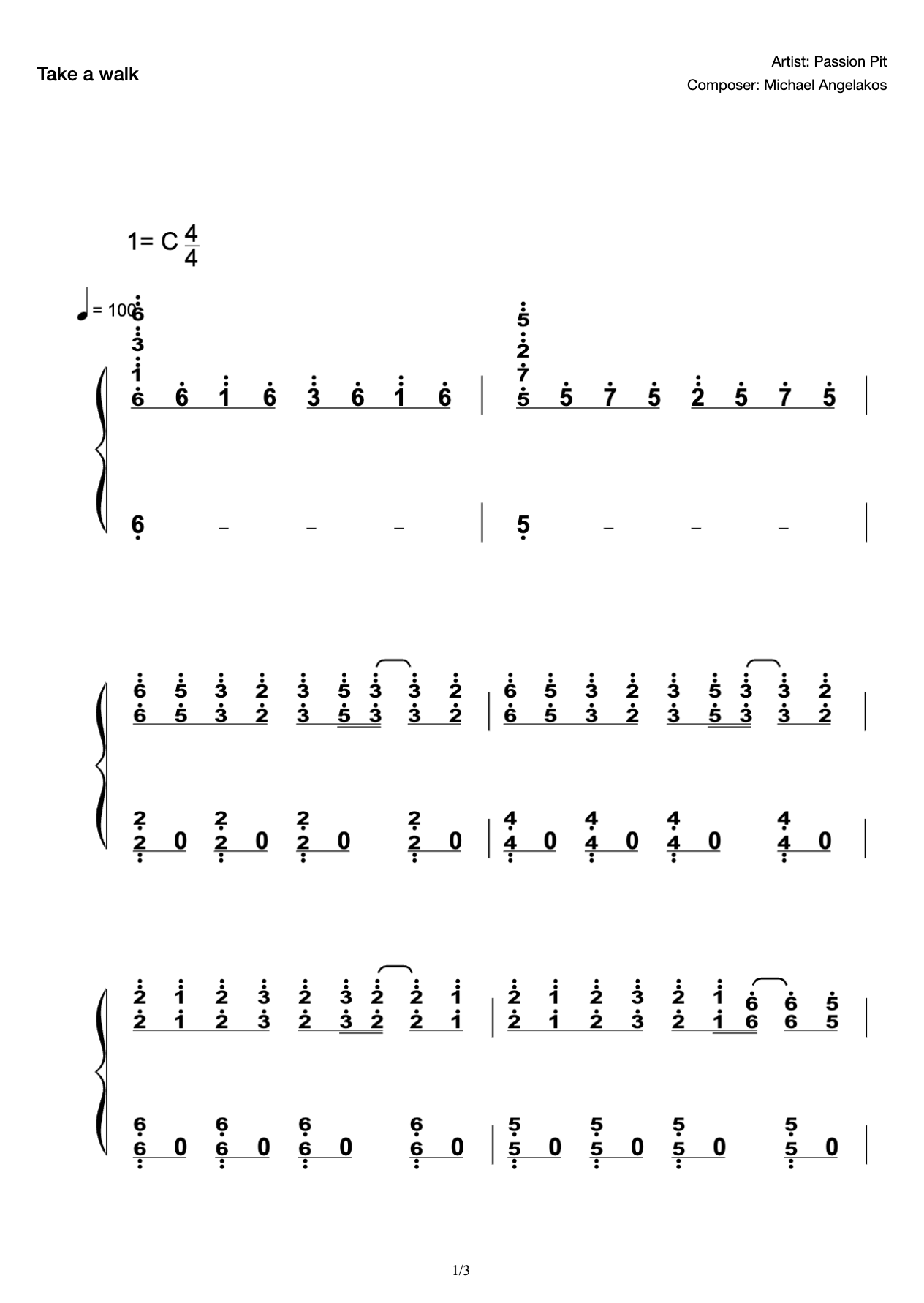 Take a walk in C tone, the tremolo version sounds good and plays well. preview