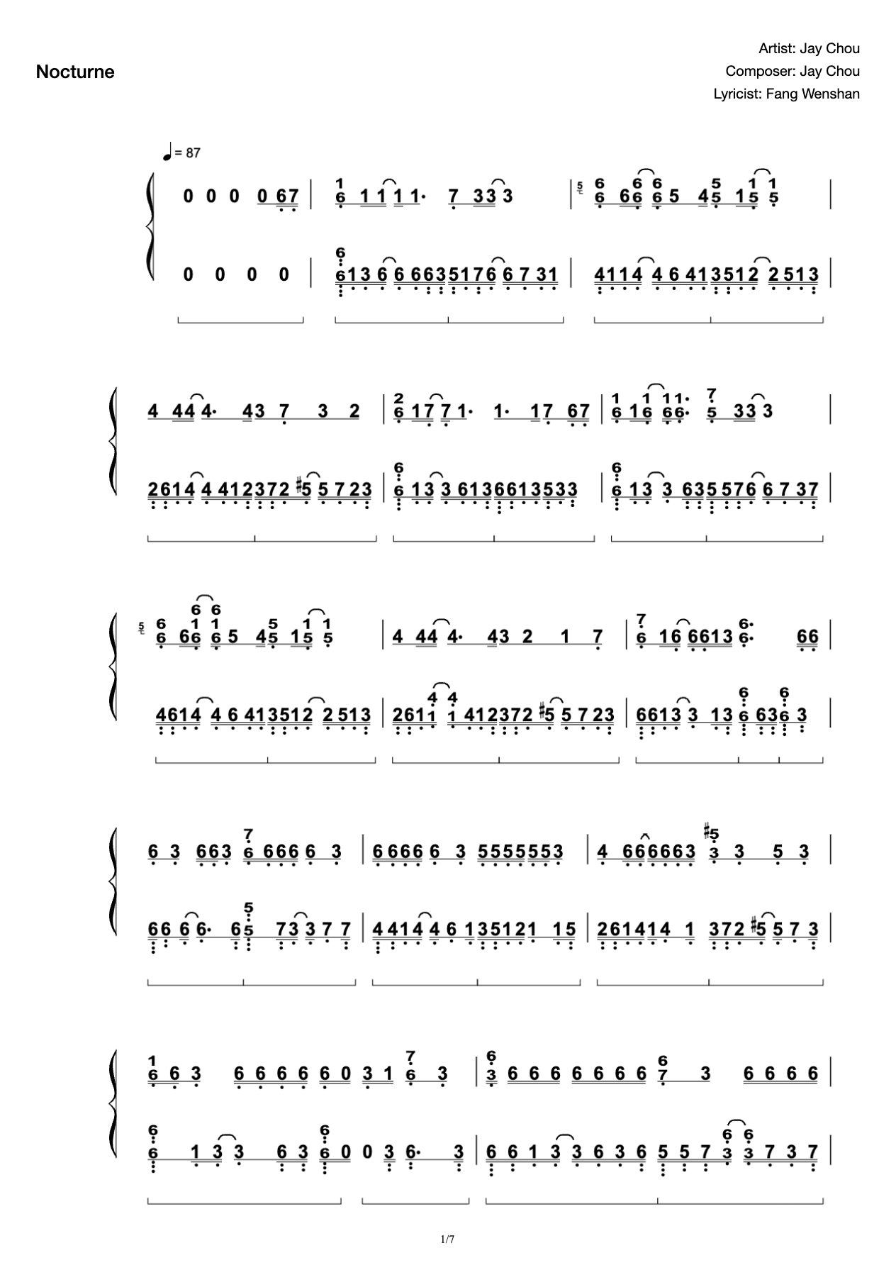 Jay Chou's "Nocturne" Cuppix Distribution-Extreme Reduction preview