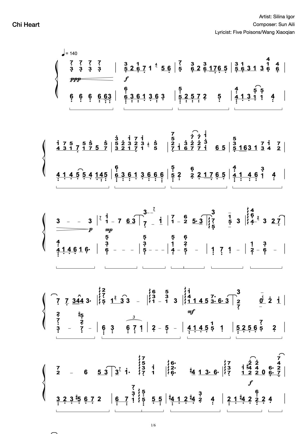 "Chi Heart" Cuppix Fixation-Extreme Reduction-Original Tone (High with Feng Hing Shilin) preview