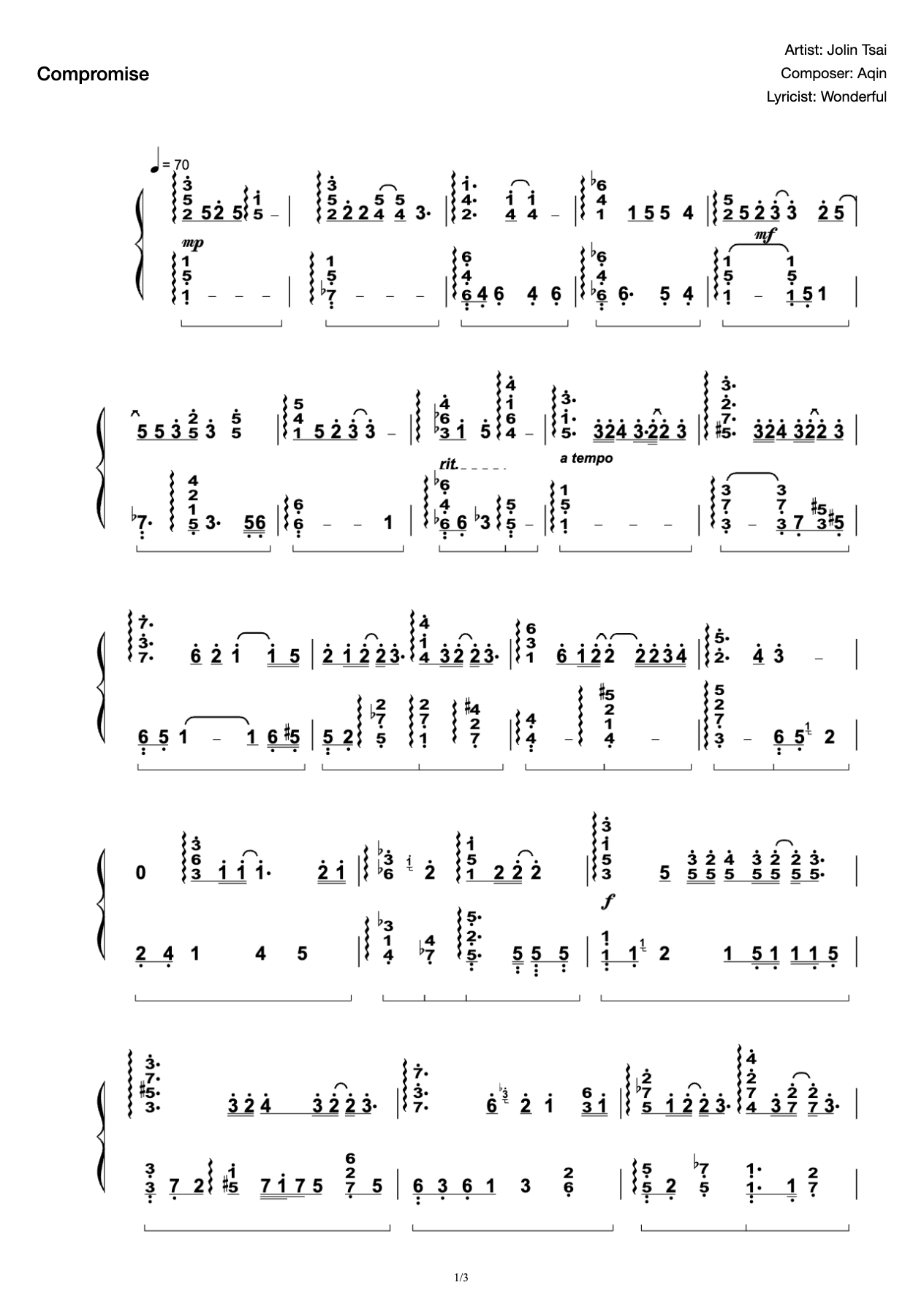 Jolin Tsai's "Compromise" Cuppix Distribution-Extreme Reduction-Original Tone preview