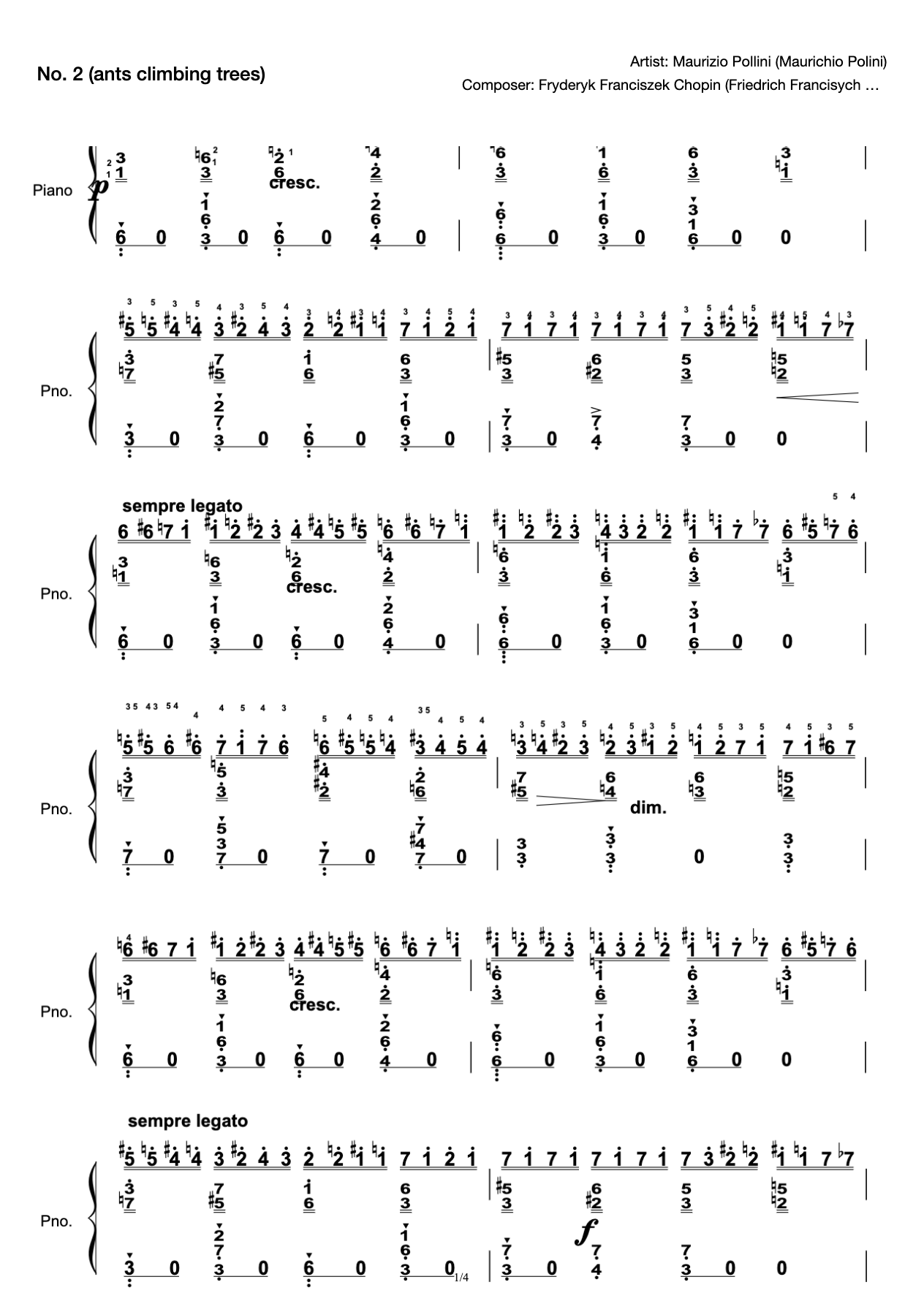 Etude Op. 10 No. 2-Chopin Etude (Op. 10, No. 2) preview