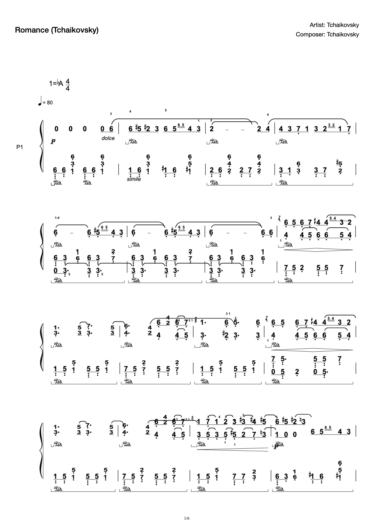 Chuan Yin-Level 10-Set 2-3a. Romance Tchaikovsky preview