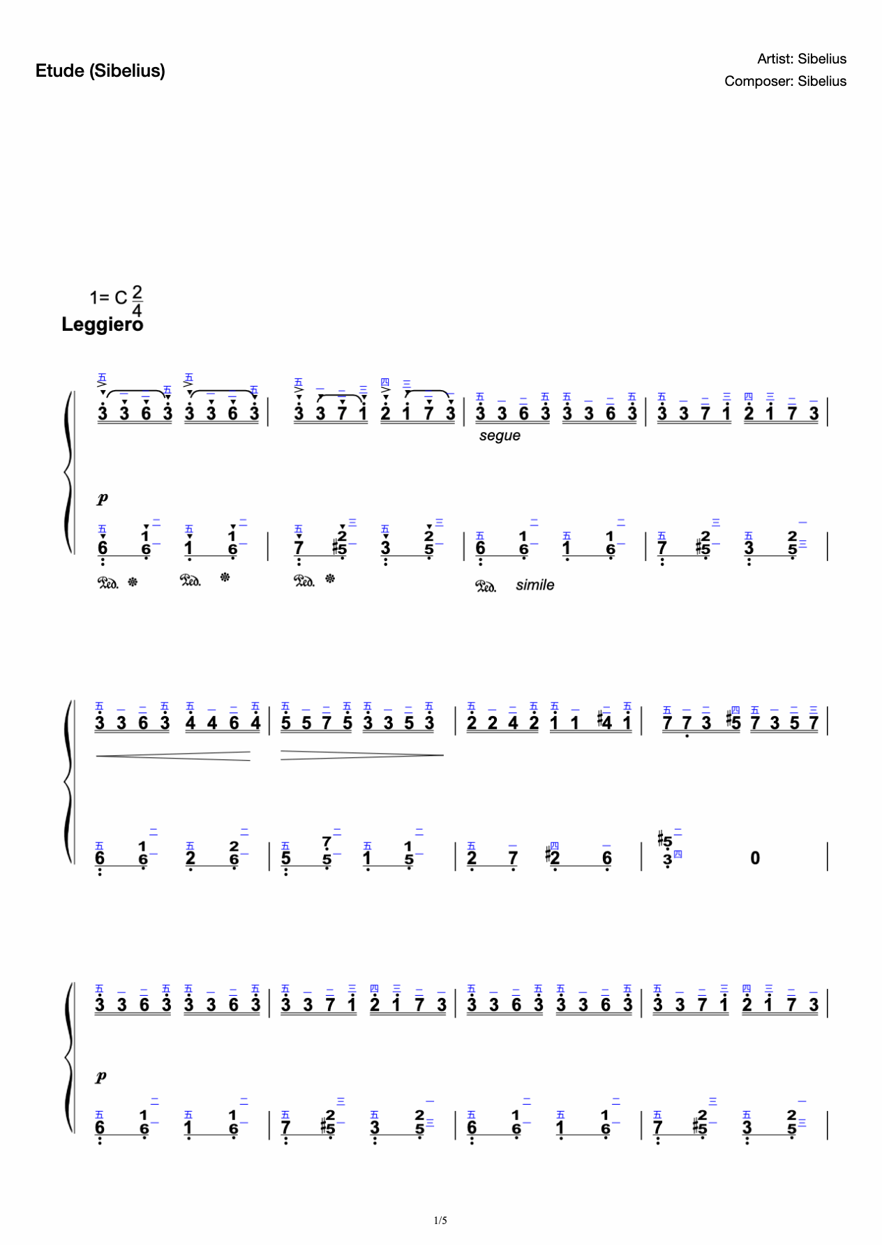 Etude-Music Association Grade 8 A2 preview