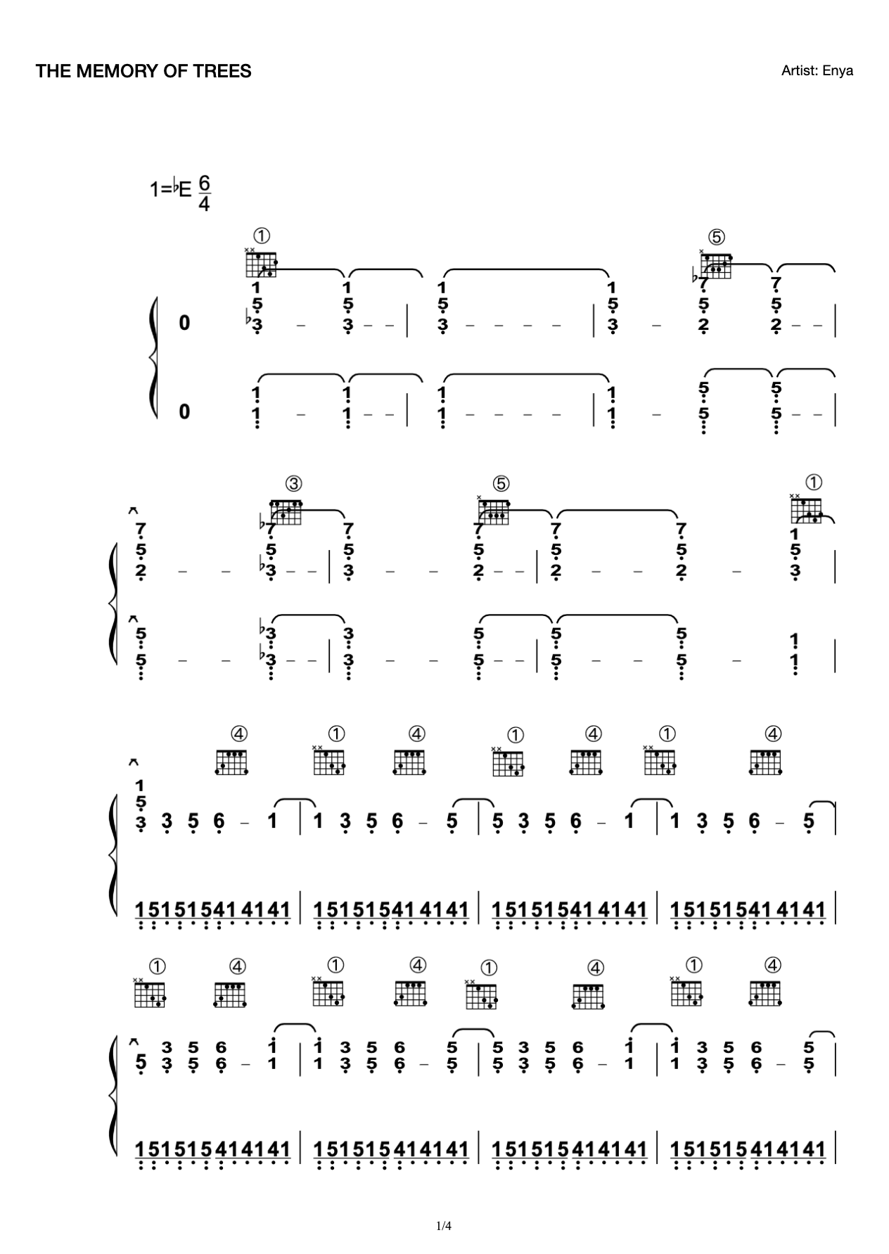 THE MEMORY OF TREES preview